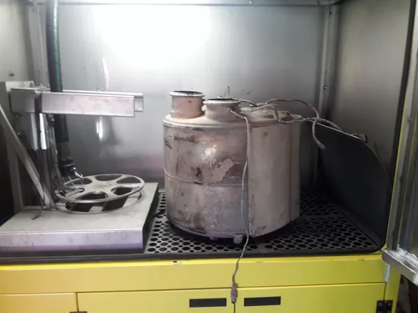 DAF 105 XF katalizatora tīrīšana