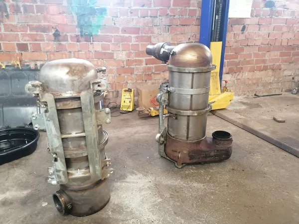John Deere forwarder DPF + katalizators